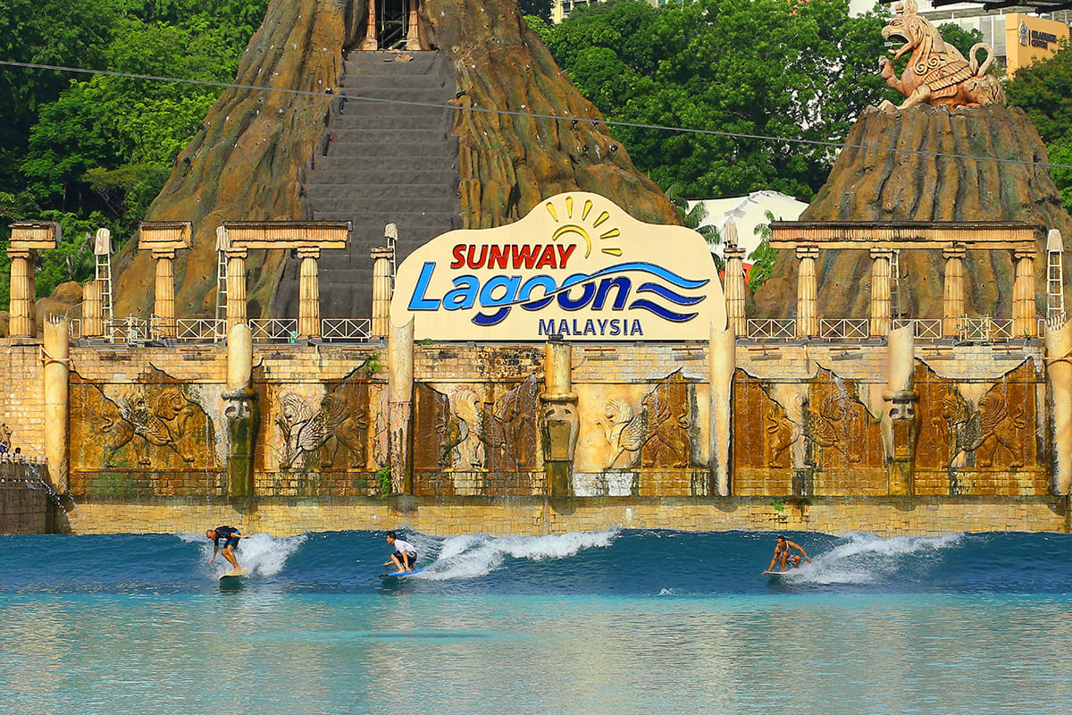 sunway lagoon surf beach