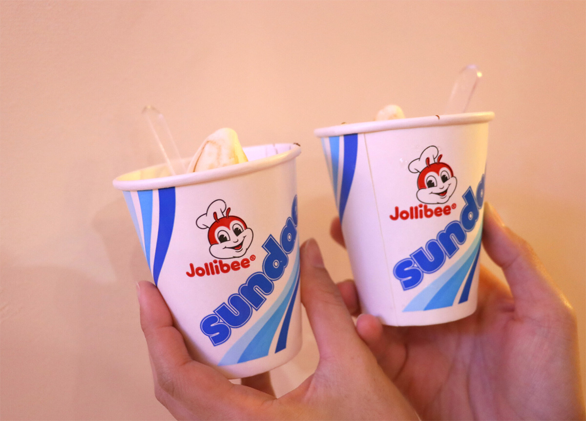 Jollibee Sundae at sunway pyramid outlet