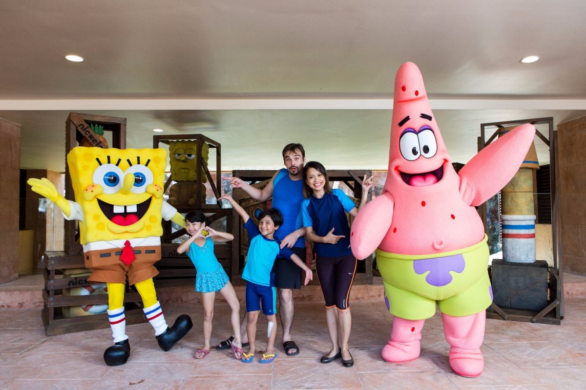 Embark on a Journey to the Epicentre of Lost Empire, From Wonder Steps, Nickelodeon to Explorer’s Campsite at Sunway Lagoon - SpongeBob and Patrick with a family