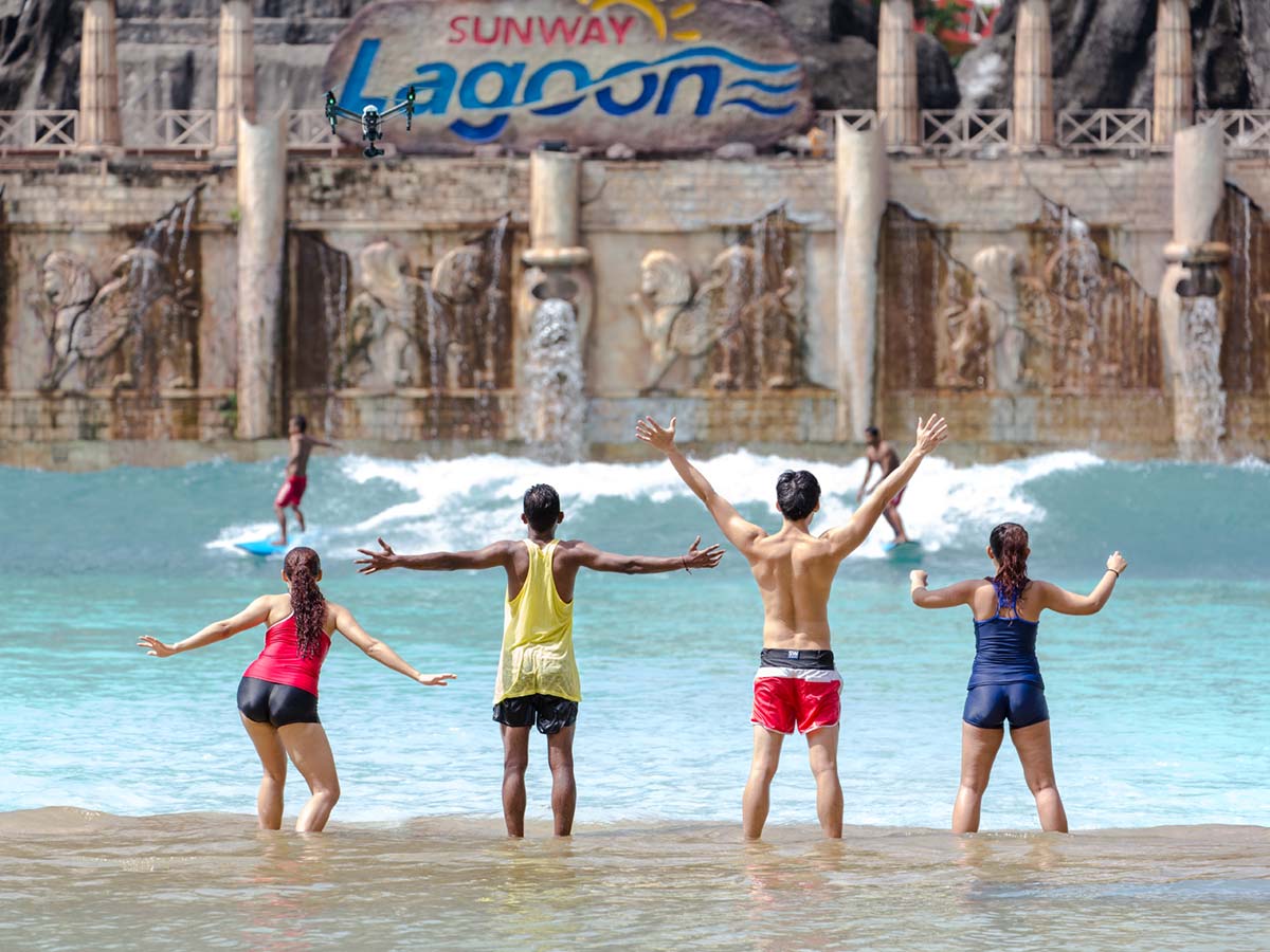 sunway lagoon surf beach