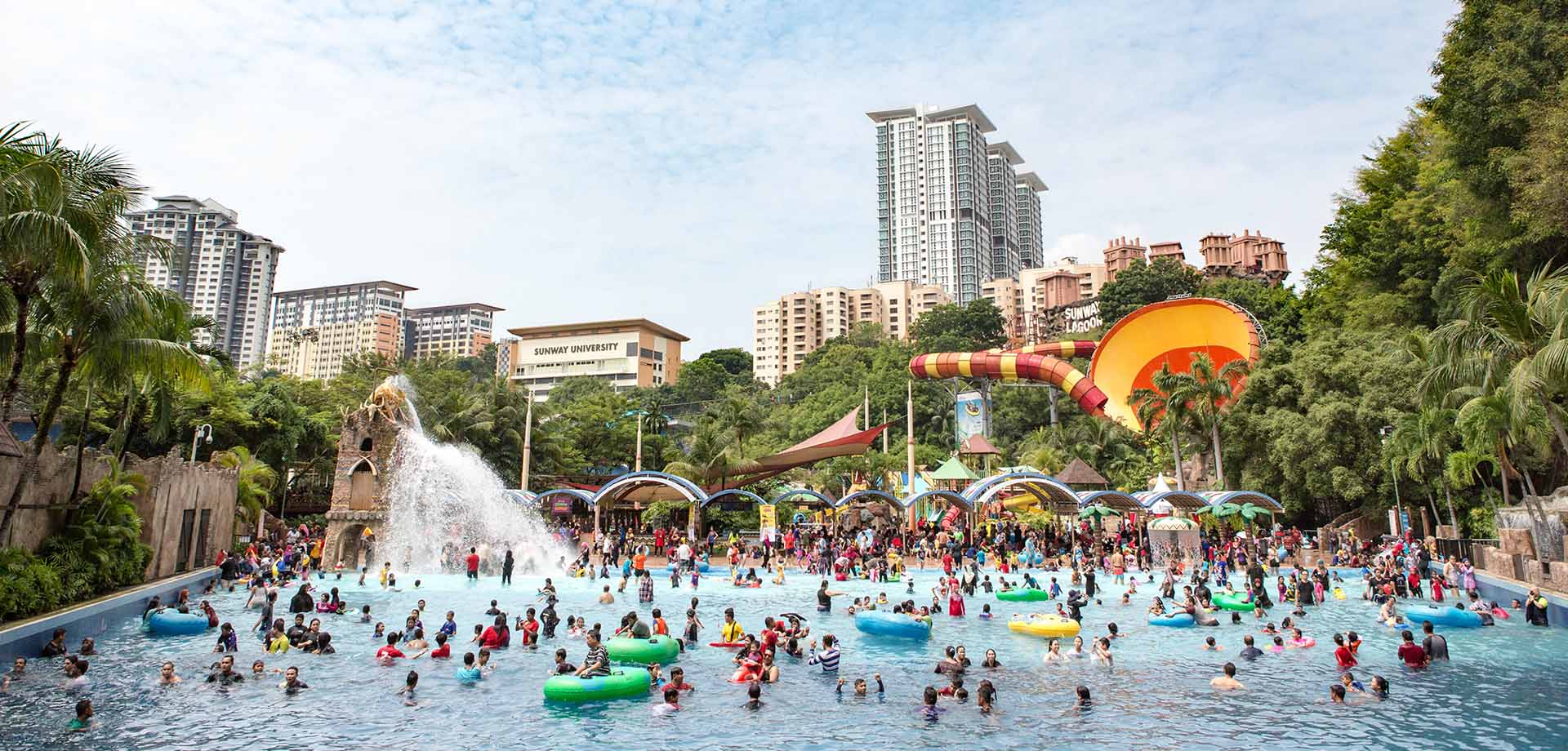 A beach vacation in the middle of the city? Sign me up!