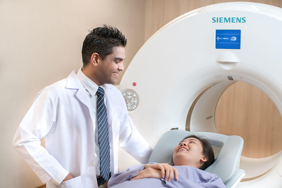 Leksell Gamma Knife® Icon™ – First Frameless Gamma Knife Radiosurgery System In Southeast Asia. It is the latest treatment option for brain tumour and disorders. No pain, No surgery, Ultraprecise.