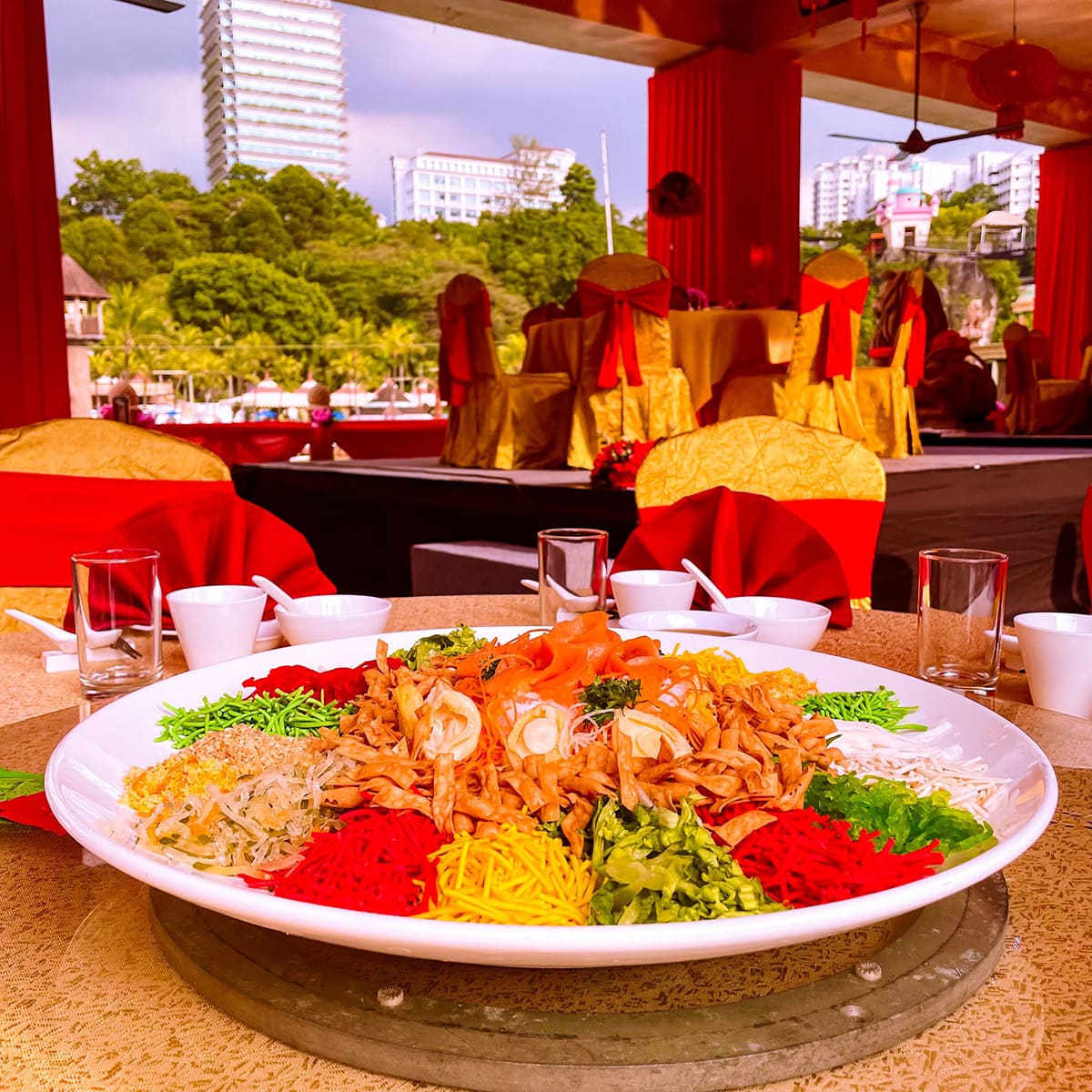 A Wonder-Fu Chinese New Year 2022 at Sunway City Kuala Lumpur! yee sang