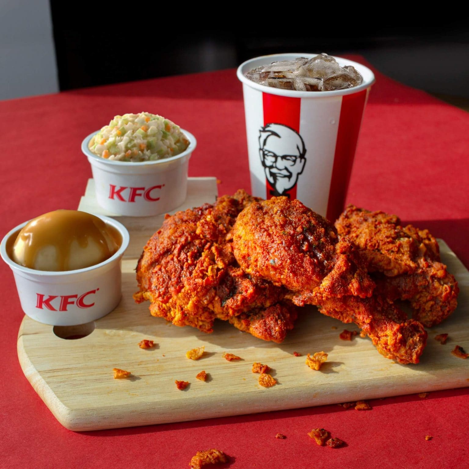 Celebrate every golden moment with finger lickin’ good Kentucky Fried Chicken.
