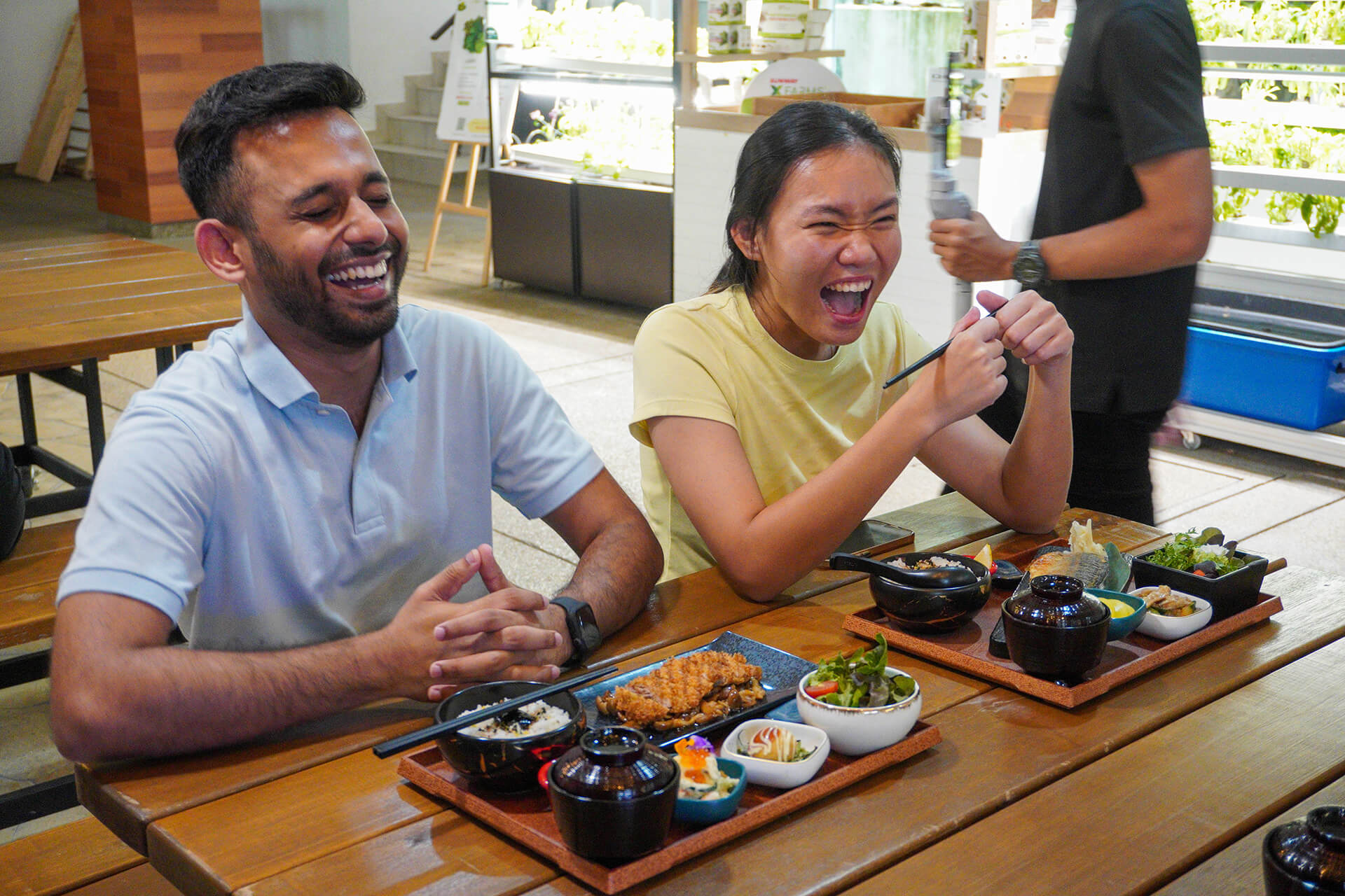 Share a wholesome moment over good fare at Kazuma!