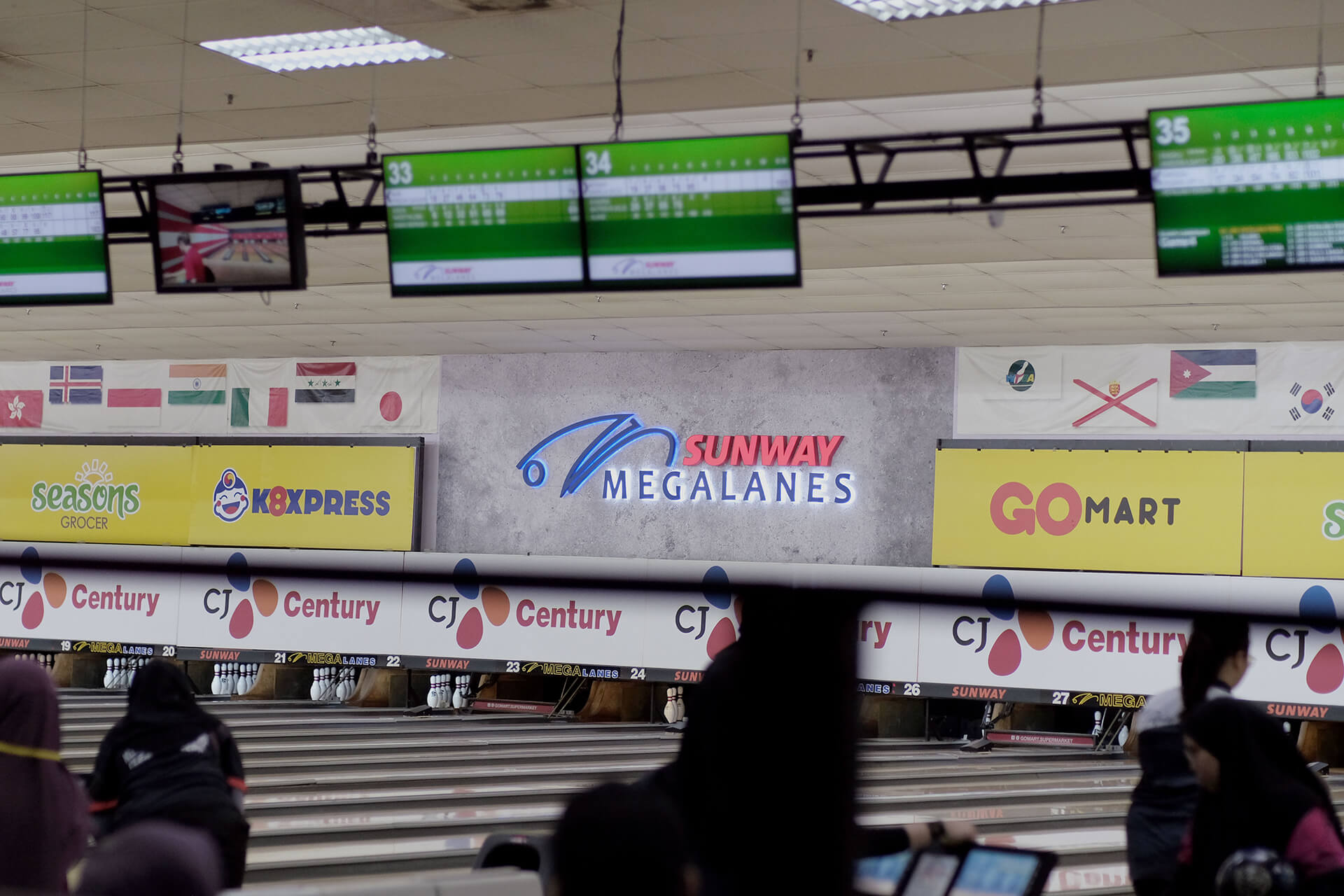 The bowlers’ favourite hangout spot. Sunway Mega Lanes at Sunway Pyramid