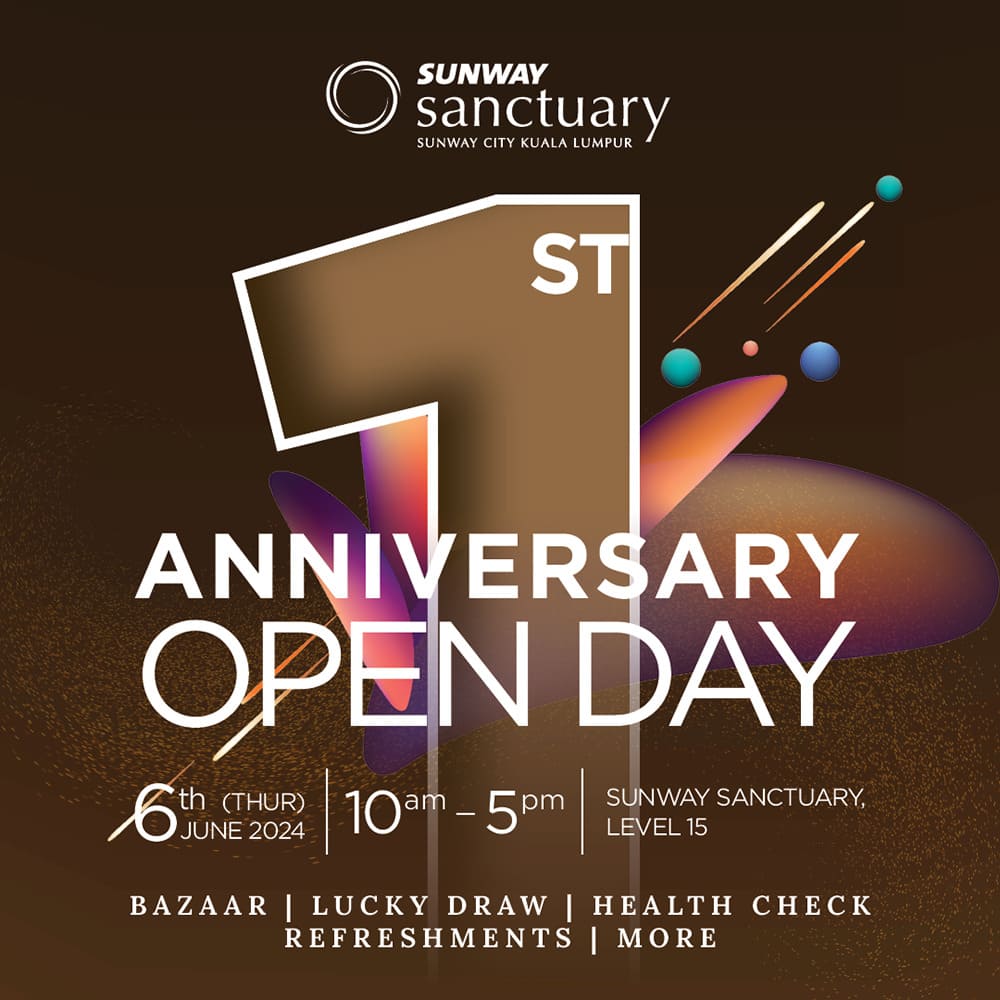 Sunway Sanctuary’s 1st Anniversary Open Day!